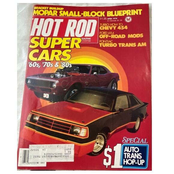Vtg Lot 3 Hot Rod Jan Feb Apr 1978 Magazine Hemi Holley Horsepower Automobile - Picture 7 of 9